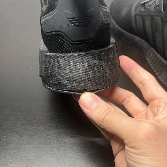Adidas NMD R1 Boost Triple Black Men\'s Running Shoes Size 10 APE 779001 main image 5